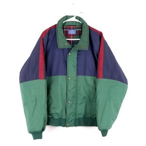 Vintage 80s Pendleton Lobo Flannel Lined Jacket